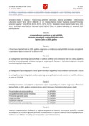 Odluka o raspoređivanju sredstava za rad političkih stranaka u sazivu Općinskog vijeća Općine Čavle za 2026.godinu