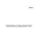 25 02 0 Donošenje Odluke o II. izmjenama i dopunama Proračuna Općine Čavle za 2019