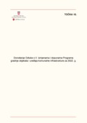 14 10 II. Izmjene i dopune Programa gradnje objekata i uređaja komunalne infrastrukture za 2022