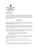 Javni natječaj za prijam u službu - domar - tehničar za održavanje
