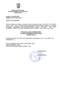 Pravovaljane kandidature za izbor općinskog načelnika Općine Čavle