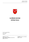 Službene novine Općine Čavle broj 12 / 2020 (30.10.2020.)
