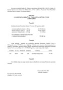 Odluka o godišnjem obračunu 2013