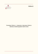15 27 I. izmjene i dopune Odluke o izdavanju službenog glasila Općine Čavle