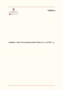 13 03 Izvješće o radu Komunalnog društva Čavle d.o.o. za 2021.g
