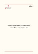 11 02 Koncepcija planskih rješenja VII. Izmjena i dopuna prostornog plana uređenja Općine Čavle