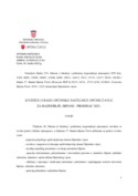 Izvješće općinske načelnice o radu za period srpanj-prosinac 2021. godine