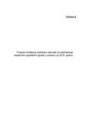 18 08 Program korištenja sredstava naknade za zadržavanje nezakonito izgrađenih zgrada 2019