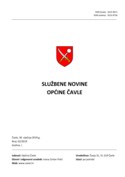 Službene novine Općine Čavle broj 2 / 2019 (30.01.2019.)