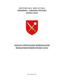 Analiza upravljanja komunalnom infrastrukturom općine Čavle