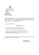 28 00 Dnevni red - 19. ožujak 2020. godine u 18,00 sati, Dom kulture Čavle (vijećnica)