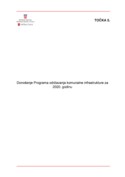 26 05 Program održavanja komunalne infrastrukture za 2020. godinu
