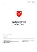 Službene novine Općine Čavle broj 5 / 2019 (29.03.2019.)