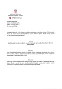 Plan klasifikacijskih oznaka za 2021. g.
