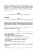 Pravilnik o financiranju programa projekata i manifestacija koje provode organizacije civilnog društva