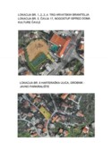 Grafički prikaz lokacija - javne površine