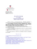 Općinsko vijeće XV 10.09.2015