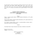I. IZMJENE I DOPUNE PROGRAMA gradnje objekata i uređaja komunalne infrastrukture za 2016. godinu