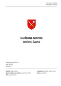 Službene novine Općine Čavle broj 9 / 2021 (23.09.2021.)
