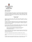 Javni natječaj za prijam u službu - domar