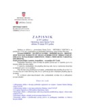 Općinsko vijeće XIV 20.07.2015