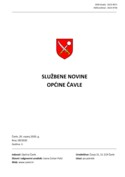 Službene novine Općine Čavle broj 09 / 2020 (20.07.2020.)