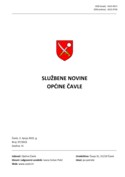 Službene novine Općine Čavle broj 7 / 2022 (03.06.2022.)