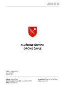 Službene novine Općine Čavle broj 13 / 2025 (05.09.2025.)