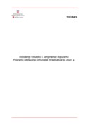 35 05 Odluka o II. Izmjenama i dopunama Programa održavanja komunalne infrastrukture