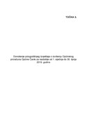 24 03 Donošenje polugodišnjeg Izvještaja o izvršenju Općinskog proračuna