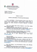 Obavijest biračima s područja Primorsko-goranske županije